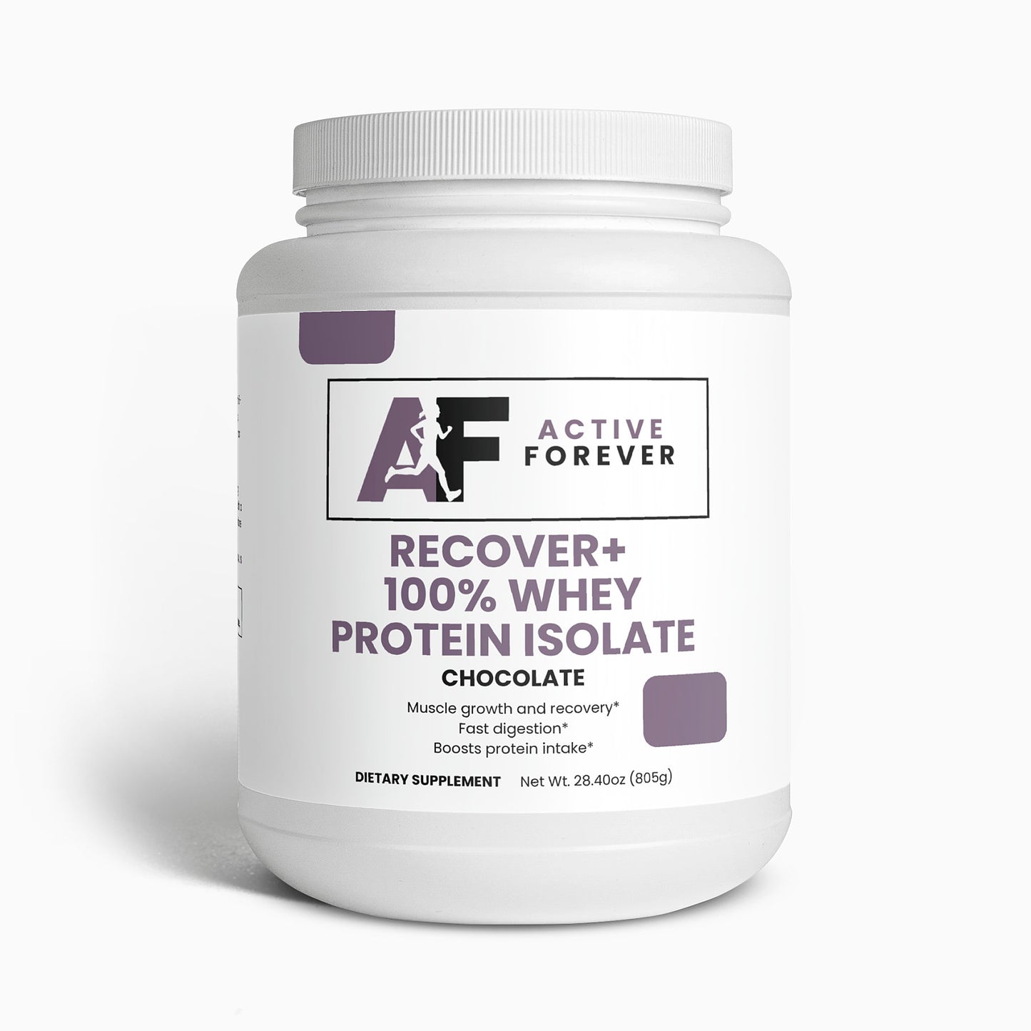 Recover Plus 100% Whey Protein Isolate (Chocolate)