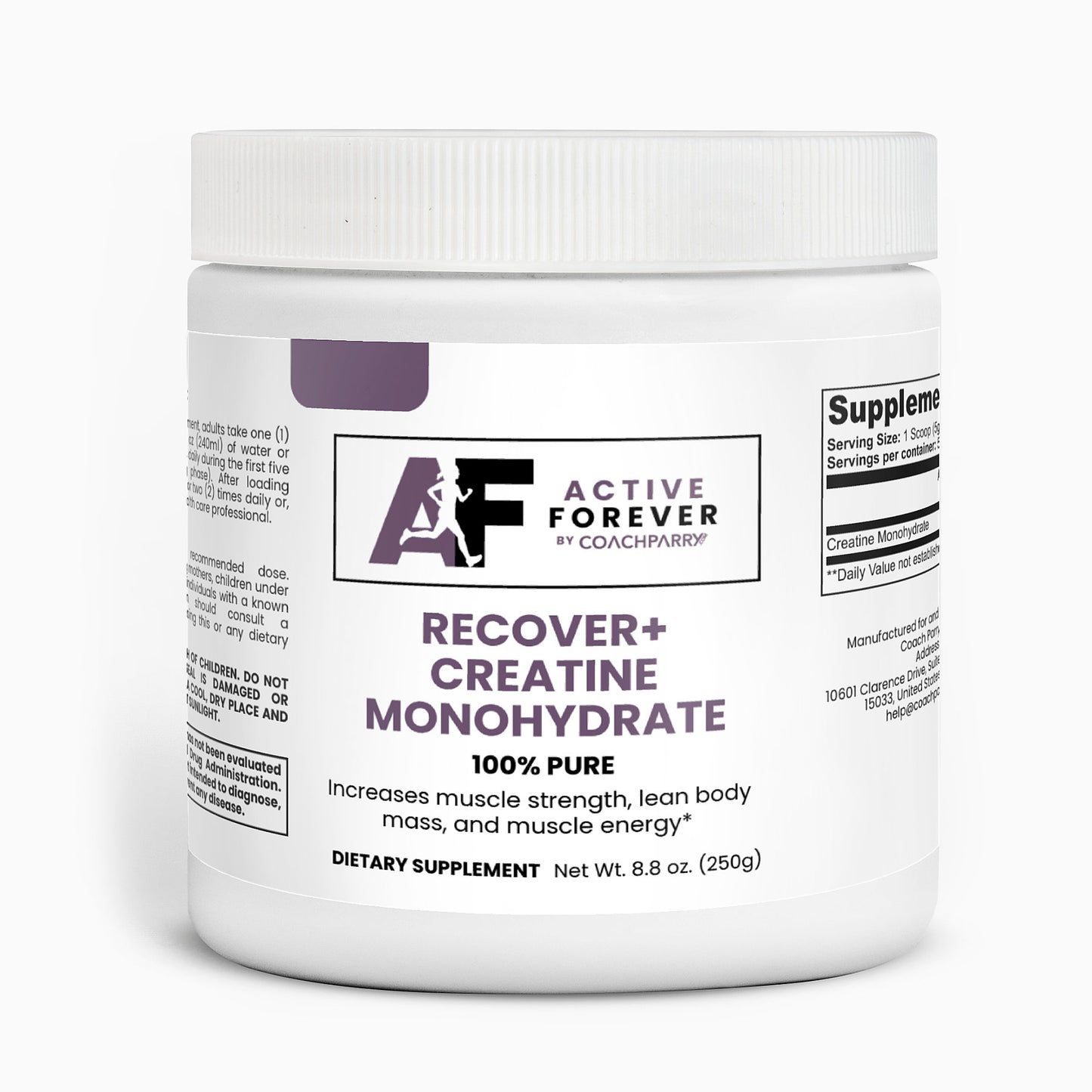 Recover Plus Creatine Monohydrate