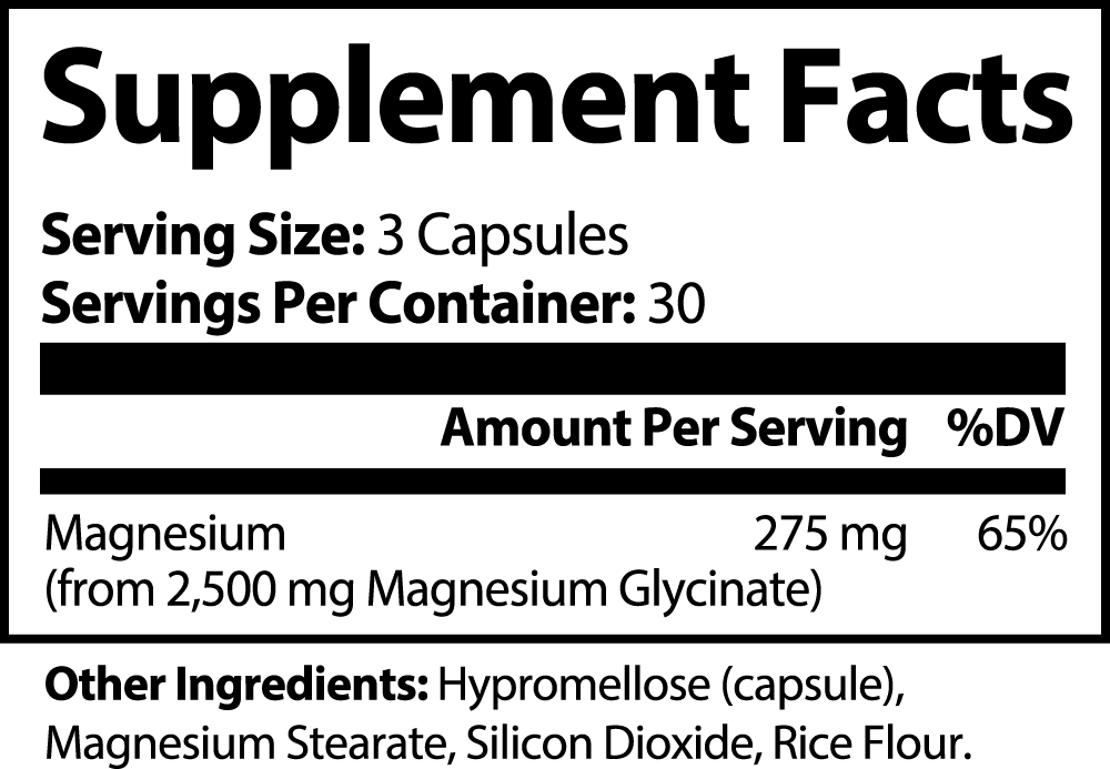 Recover Plus Magnesium Glycinate