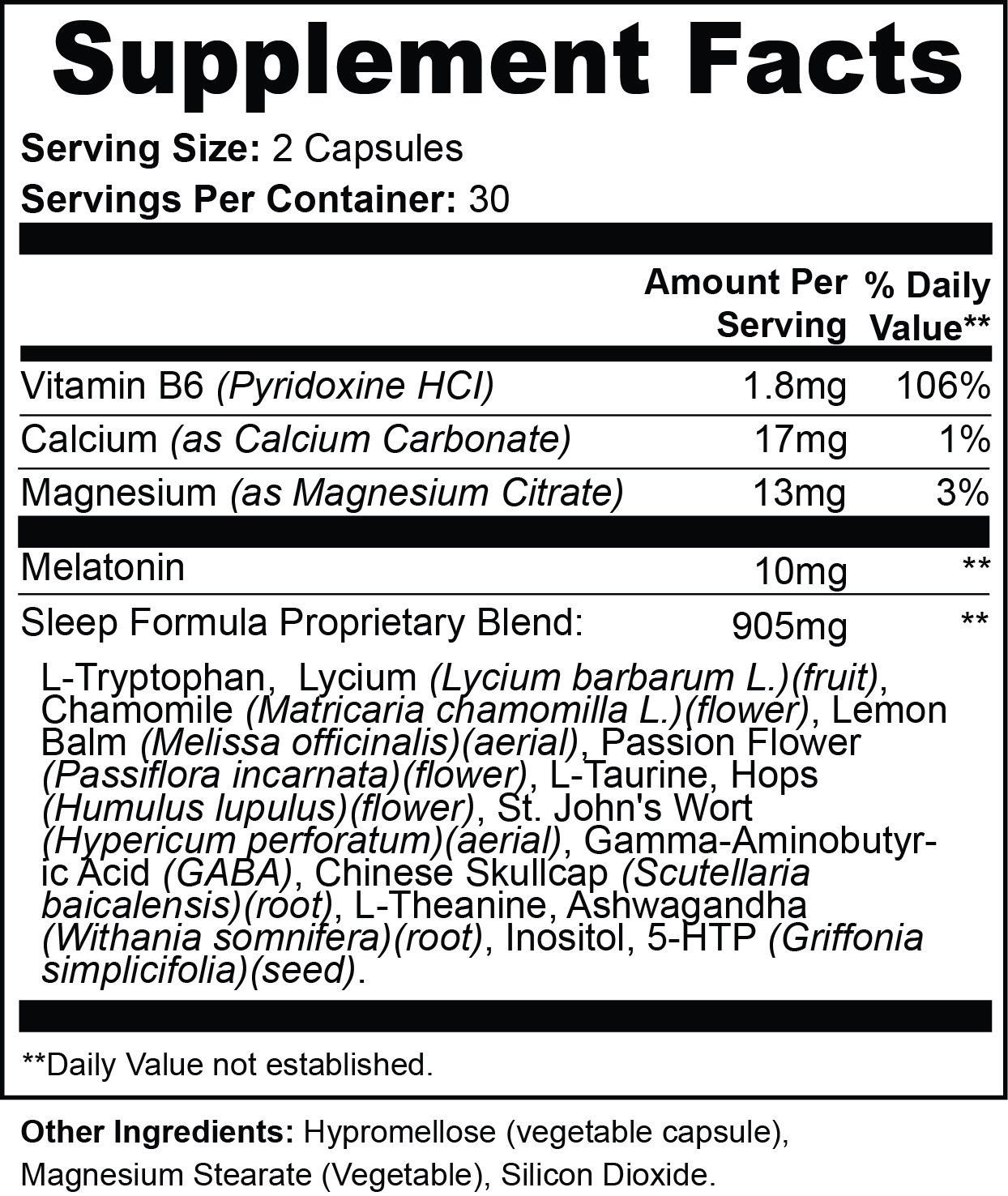 Recover Plus Sleep Support