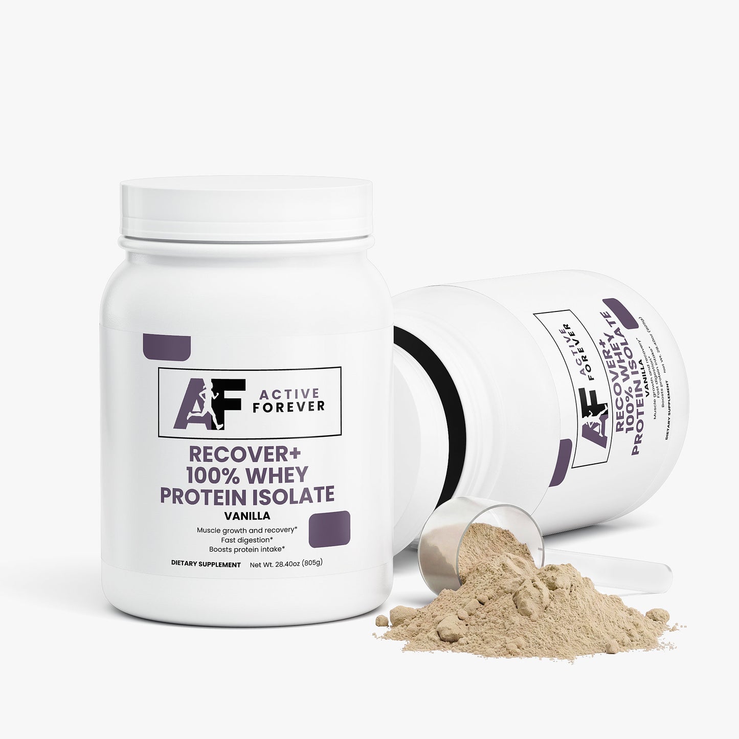 Recover Plus 100% Whey Protein Isolate (Vanilla)
