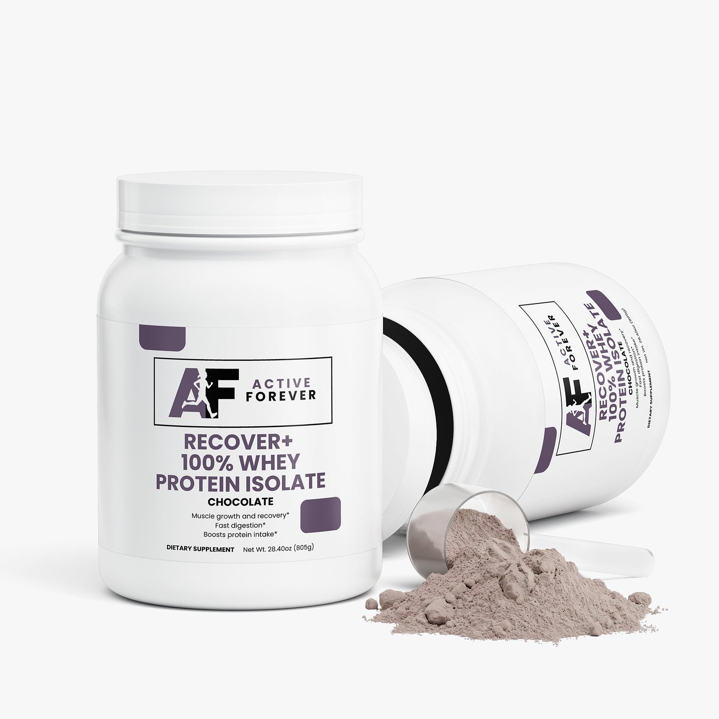 Recover Plus 100% Whey Protein Isolate (Chocolate)