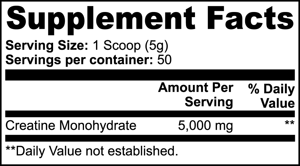 Recover+ Creatine Monohydrate